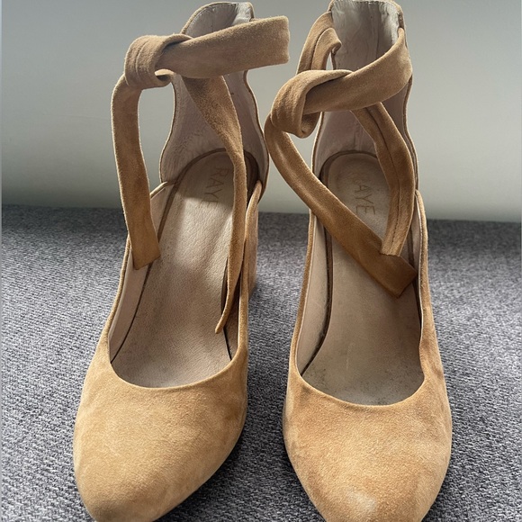 RAYE Shoes - Raye Suede Block Heel